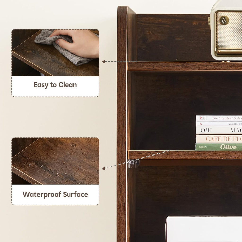 Wooden Desk Storage Hutch