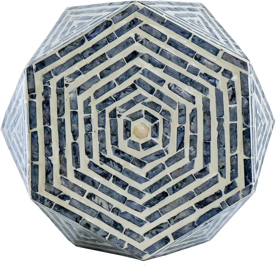 Hexagon Accent Side Table