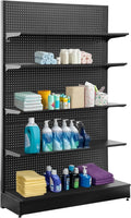4x6.5Ft Freestanding Pegboard Display Rack