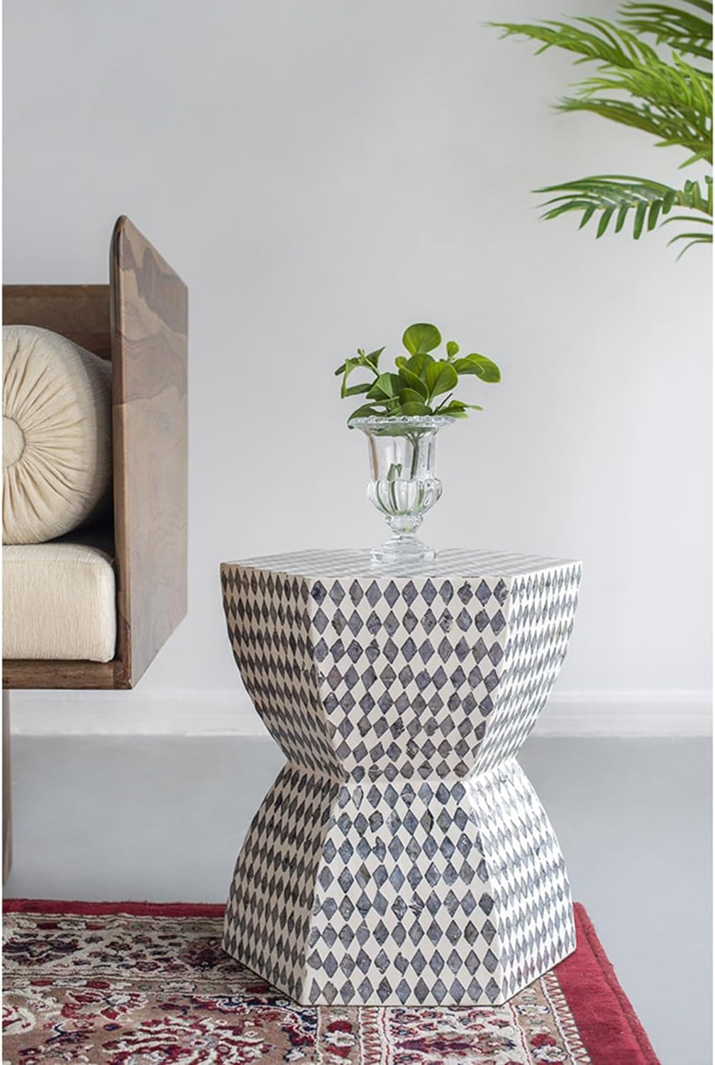 Hexagon Accent Side Table