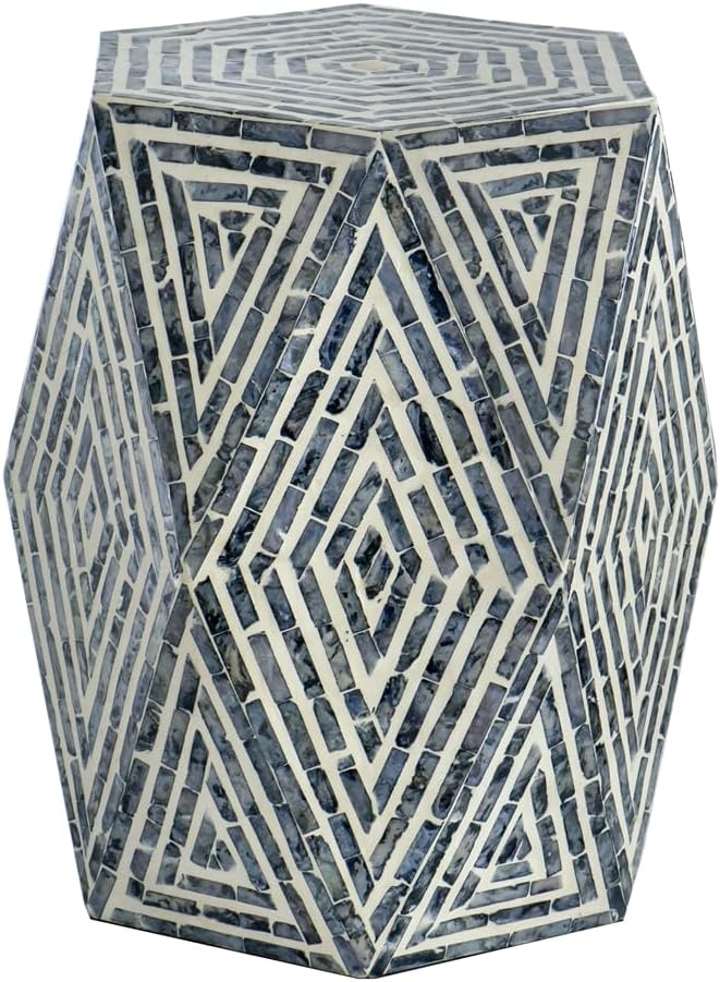 Hexagon Accent Side Table