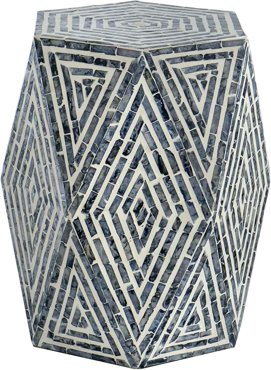 Hexagon Accent Stool